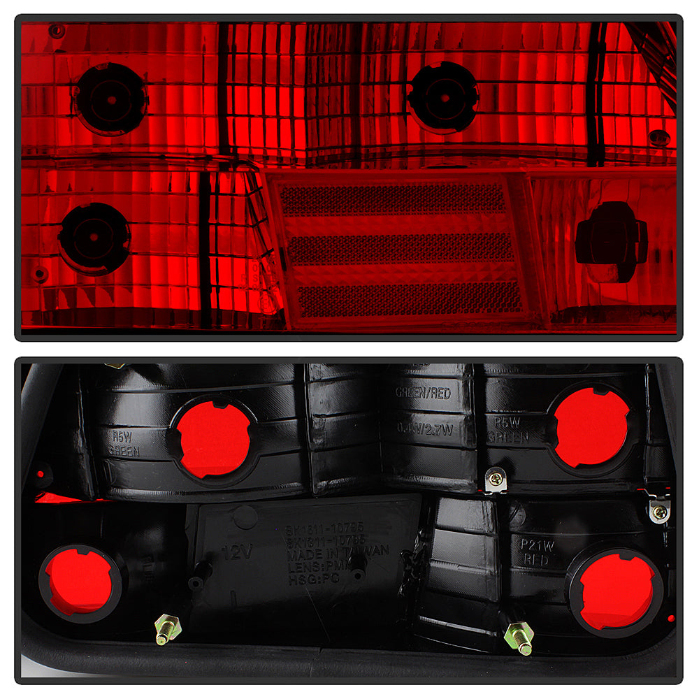 Rückleuchten für Ford Mustang 1994-1998 rot LED mit Rückfahrscheinwerfer und Bremslicht