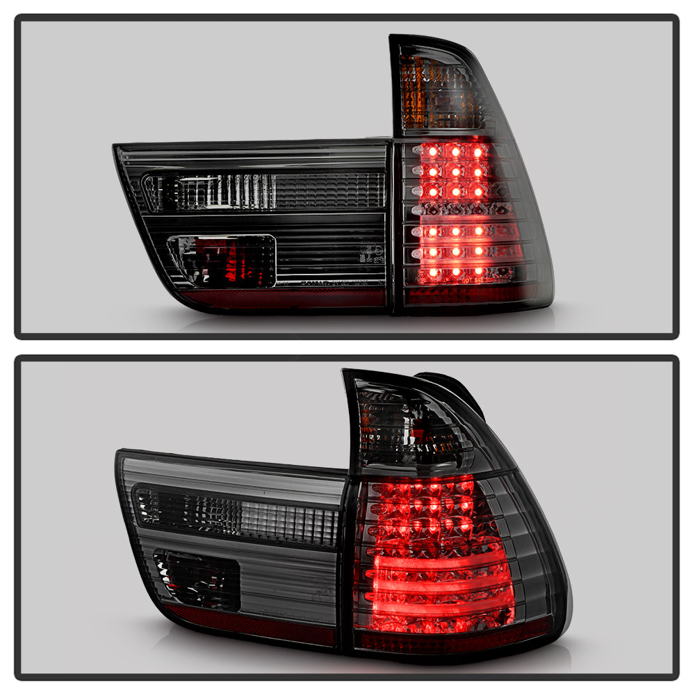 leuchten schwarz rot mit dynamischem Blinker für Coupé Cabrio für BMW E46 LED Rück