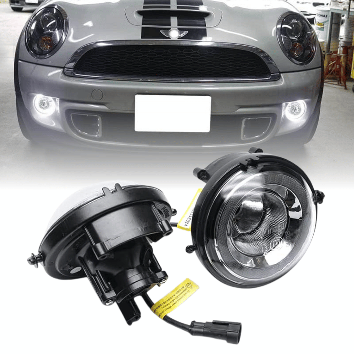 Nebelscheinwerfer Paar vorne links rechts Tuning Zubehör für Mini Cooper LED