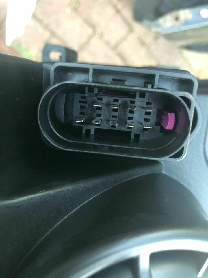 LED Tube Light Scheinwerfer Set in Schwarz für Mercedes C-Klasse W204 2007–2010 mit Dynamischem LED Blinker