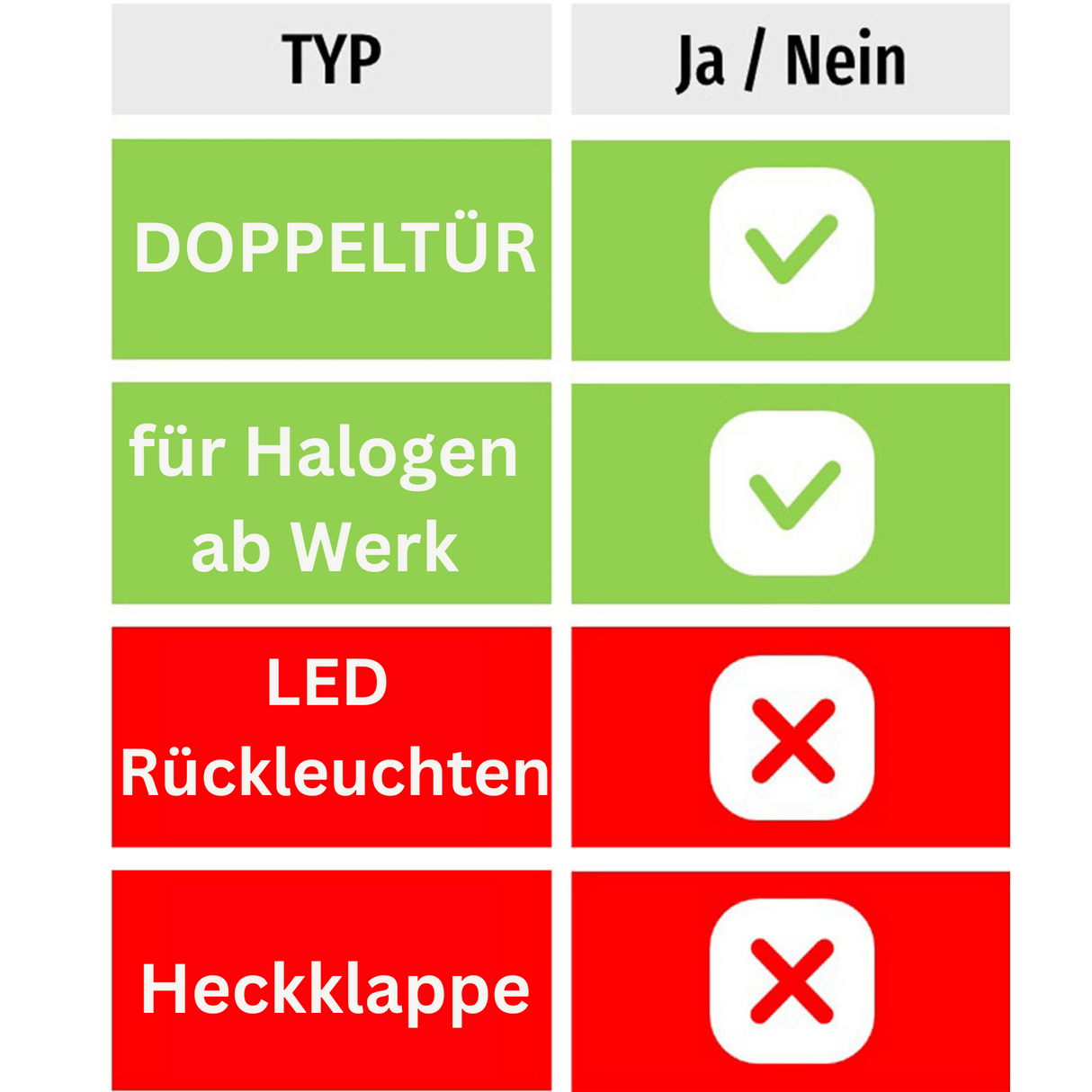 Voll LED Lightbar Rückleuchten Set Smoke für VW T6 Transporter mit Flügeltüren 2015-2019