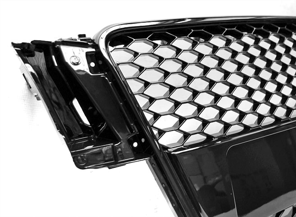Sportgrill für AUDI A5 S5 T8 2007-06.2011 schwarz glanz