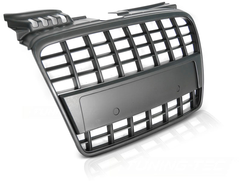 Sport Frontgrill schwarz für Audi A4 B7 04-08 Limousine Avant Tuning Zubehör
