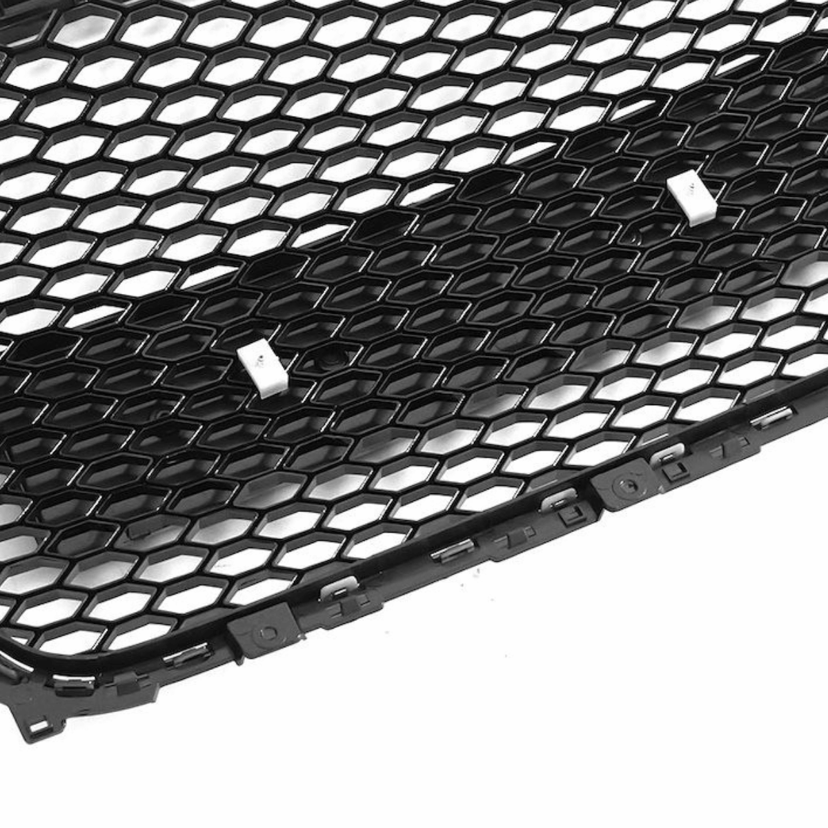 Sport Kühlergrill für Audi A4 S4 B8 2012-2015 Frontgrill Glanz Schwarz PDC