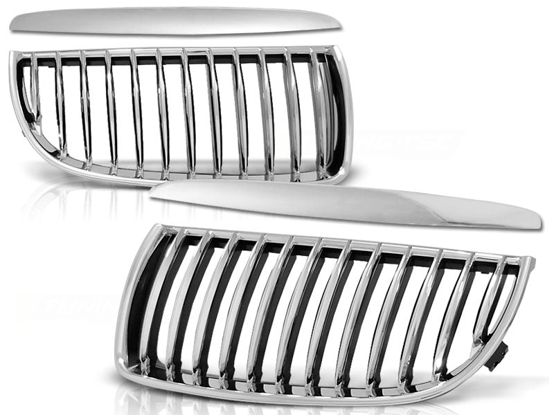 Passend für BMW E90 / E91 03.05-08.08 chrom - Sportgrill