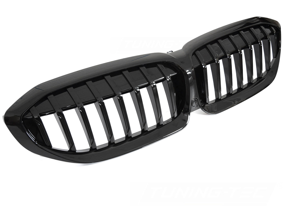 Sport Nieren Kühlergrill BMW G20 G21 2019-2022 schwarz Glanz mit Kameraaufnahme