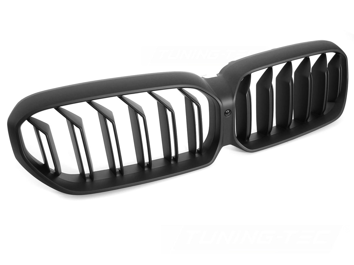Sport Kühlergrill Doppelsteg schwarz für BMW G30 G31 LCI 2020-2023 mit Kamera