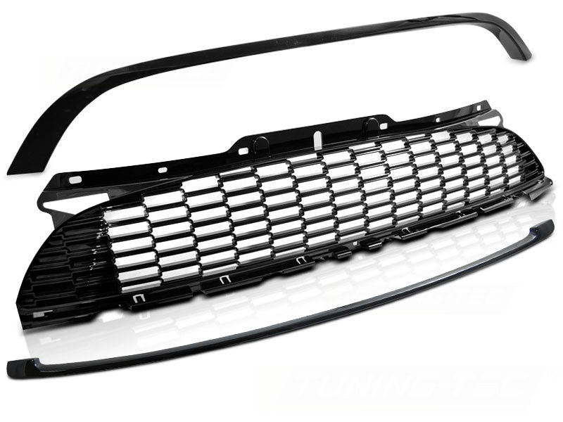 Glanzschwarzer Kühlergrill Sport für MINI Cooper S JCW R56 R57 R55 Tuning Zubehör
