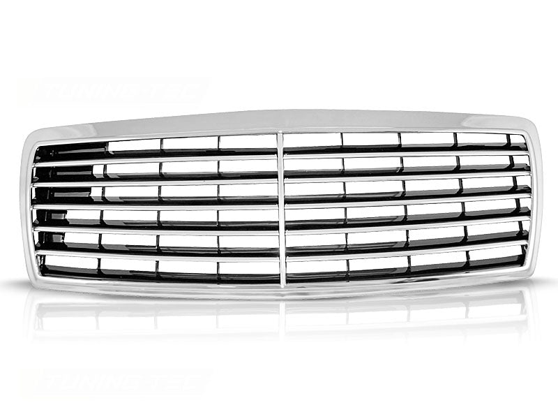 Sport Kühlergrill Front für Mercedes W202 C-Klasse 06.1993-06.2000 chrom schwarz