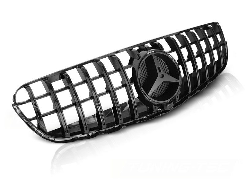 Sport Grill Glossy Schwarz für Mercedes GLC W253 2015-2018 Kühlergrill - CR Tuning