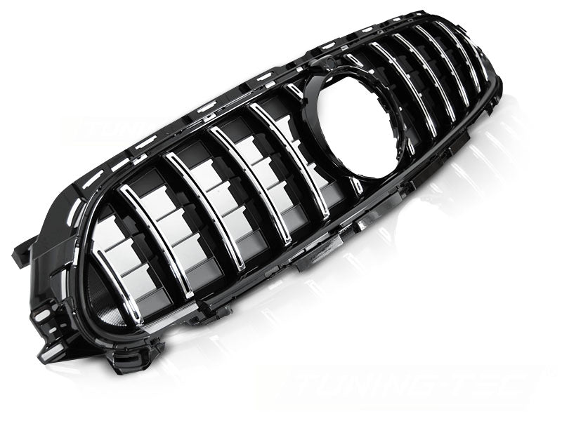 Sport Kühlergrill Chrom Schwarz für Mercedes W213 Facelift 2020-2023 - CR Tuning