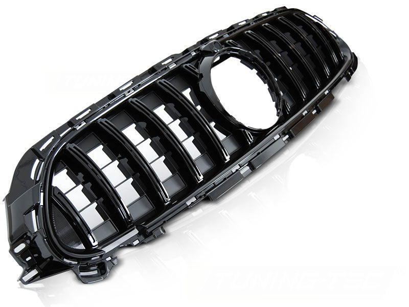 Sport Kühlergrill für Mercedes W213 Facelift 2020-2023 schwarz Glanz - CR Tuning