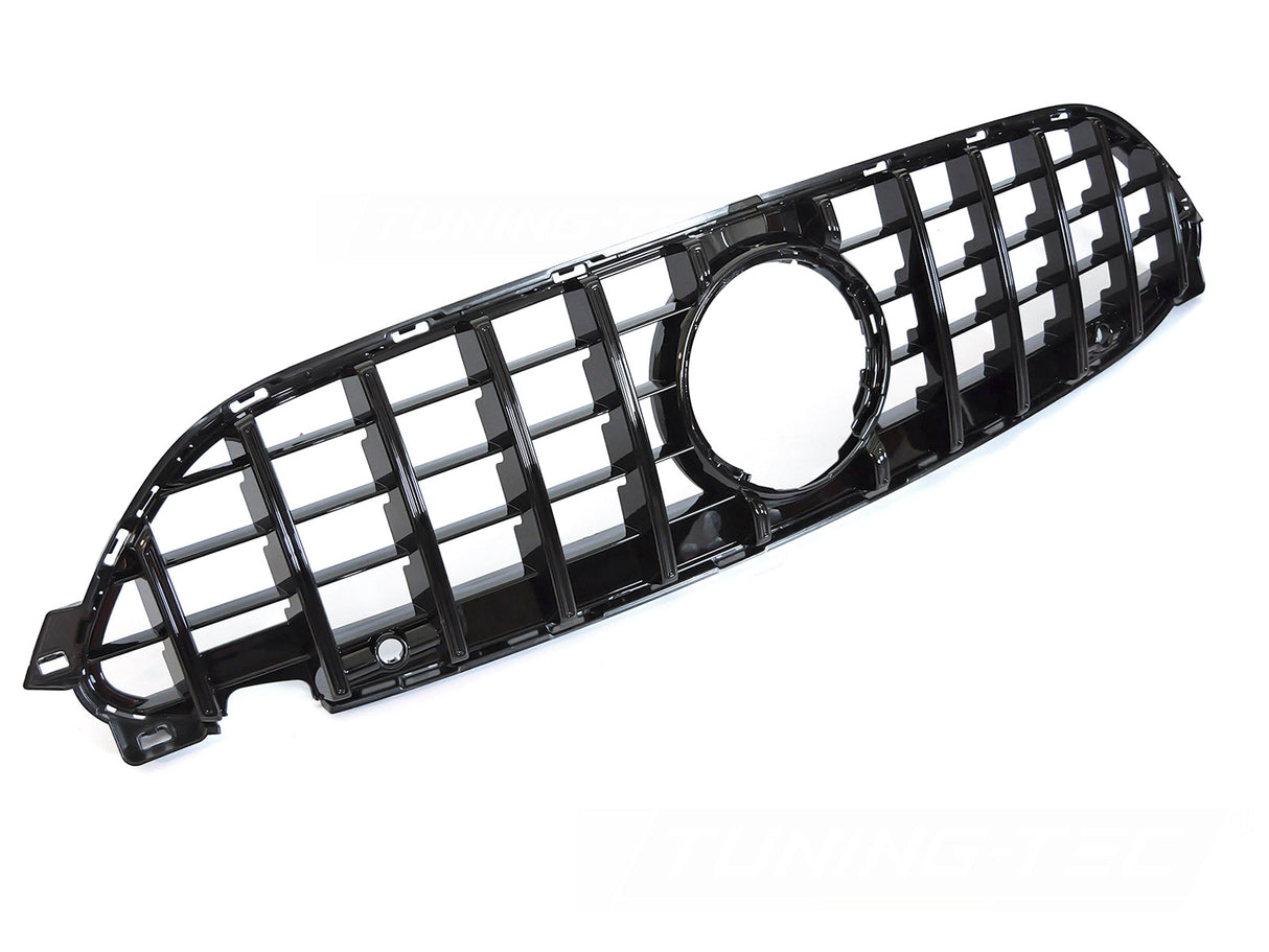 Sport Kühlergrill für Mercedes CLE C236 A236 2023- schwarz Glanz, Panamericana GT-R Style