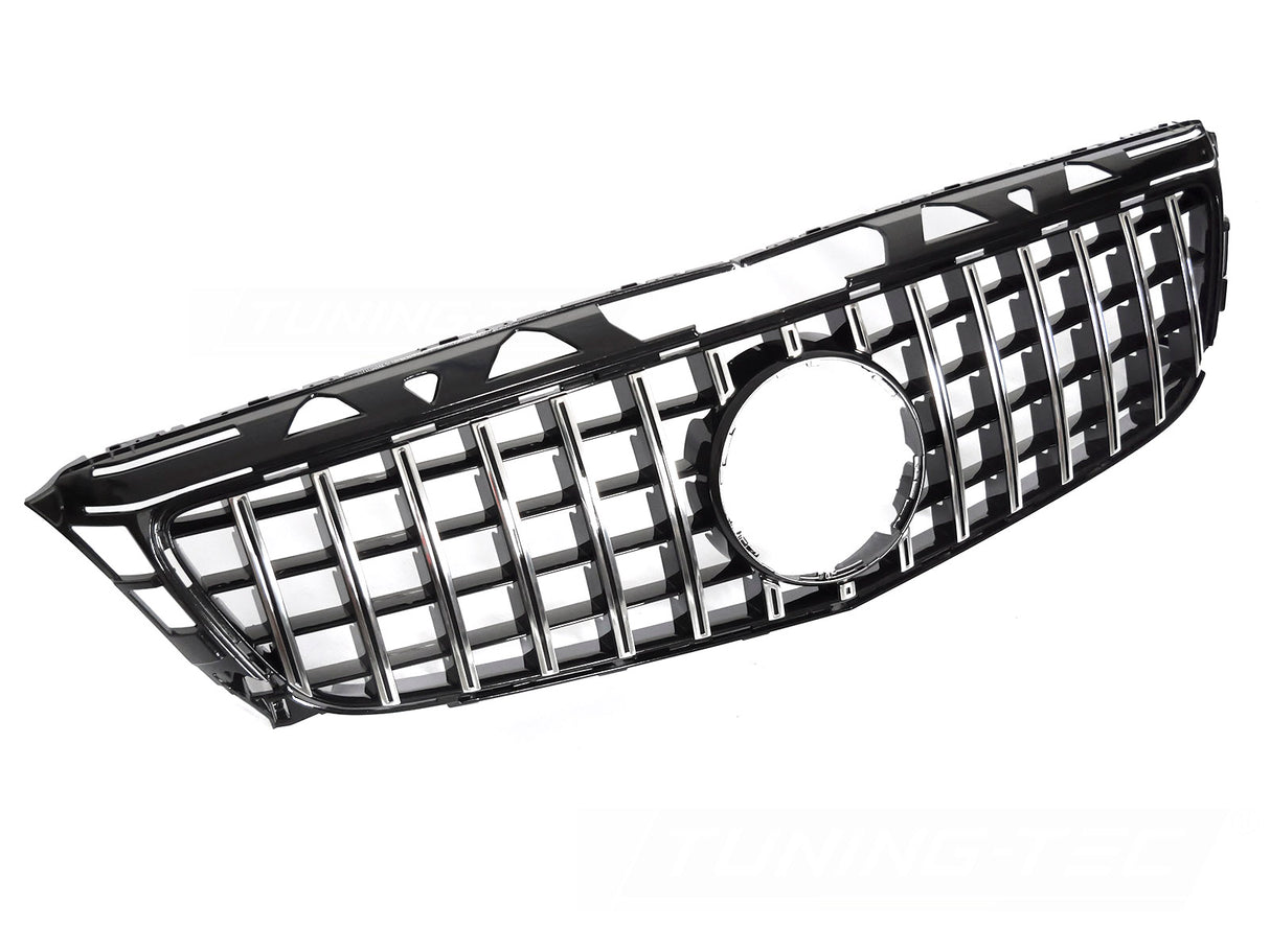 Sportgrill Kühlergrill Mercedes CLS C218 2011-2014 schwarz chrom mit Sternaufnahme
