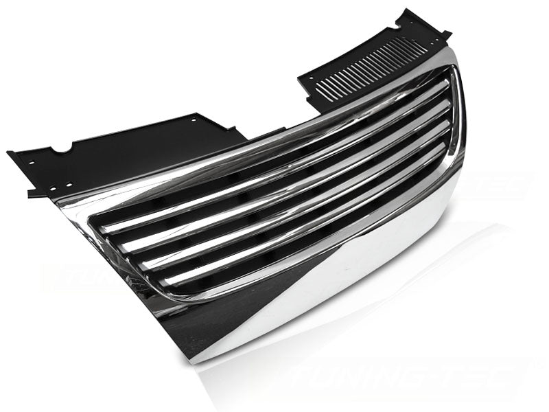 Kühlergrill Chrom Schwarz für VW Passat B6 2005-2010 Frontgrill Grill - CR Tuning