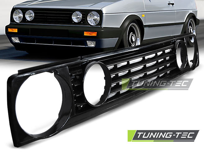 Frontgrill für VW GOLF 2 schwarz - Sportgrill