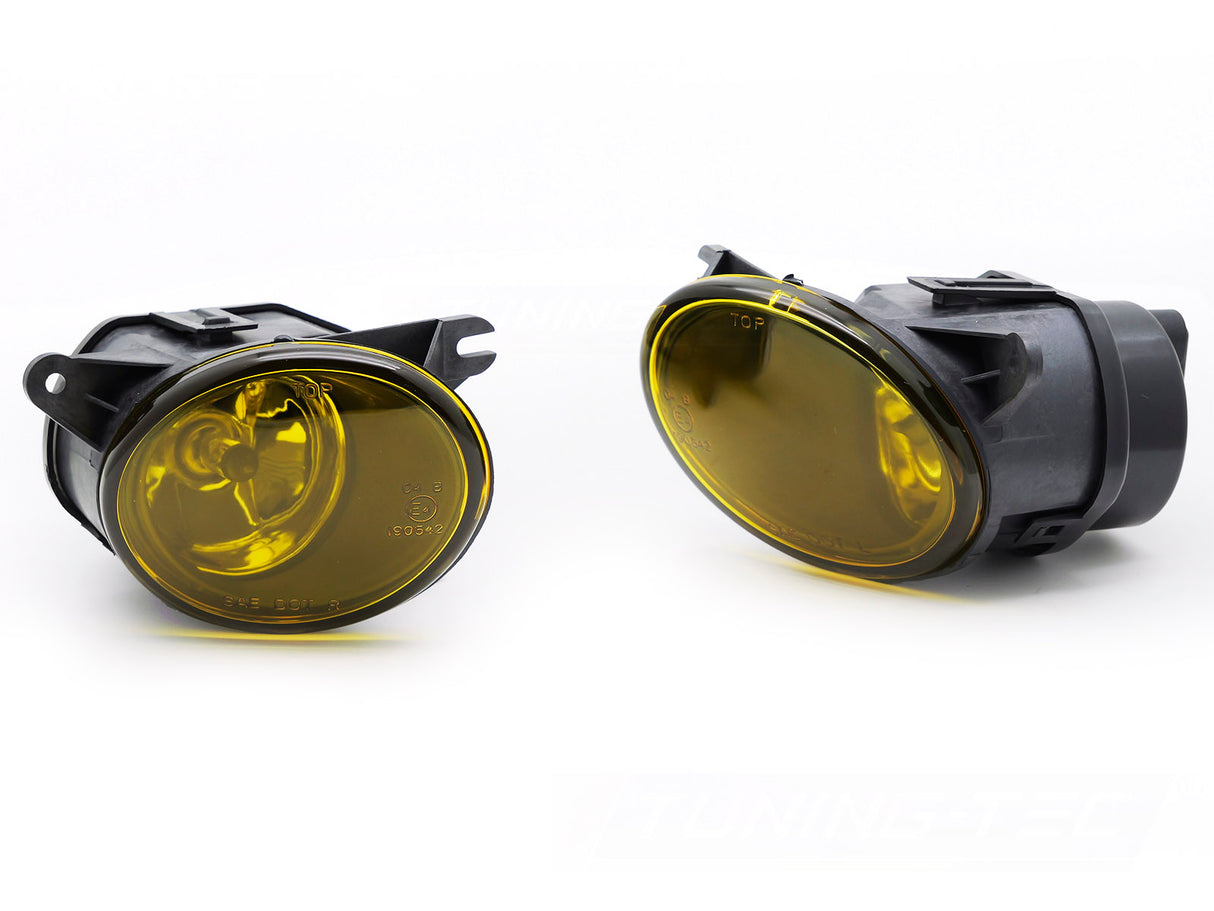 Nebelscheinwerfer Set Gelb für Audi A6 C5 2001-2004 H7 inklusive E-Prüfzeichen - CR Tuning
