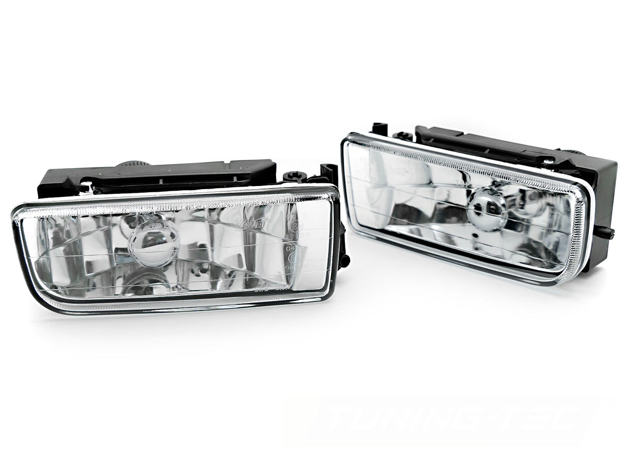 Nebelscheinwerfer Klarglas H1 Set, Paar, mit Leuchtmitteln, Tuning Zubehör für BMW E36