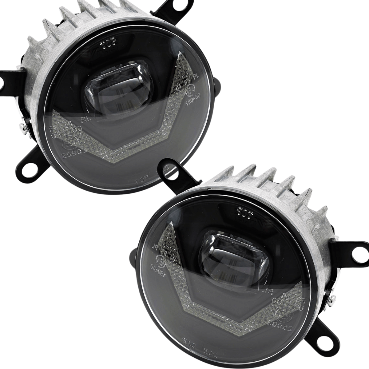 LED Nebelscheinwerfer Set mit Tagfahrlicht für Ford Opel Renault Peugeot Citroen Suzuki