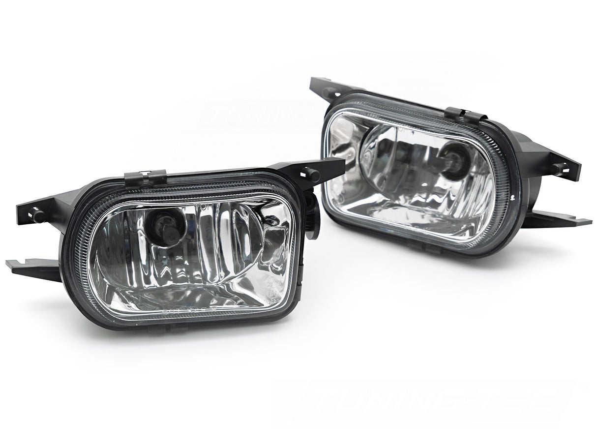 Nebelscheinwerfer Set Mercedes W203 W209 C215 CL203 R171 Klarglas Glas Paar