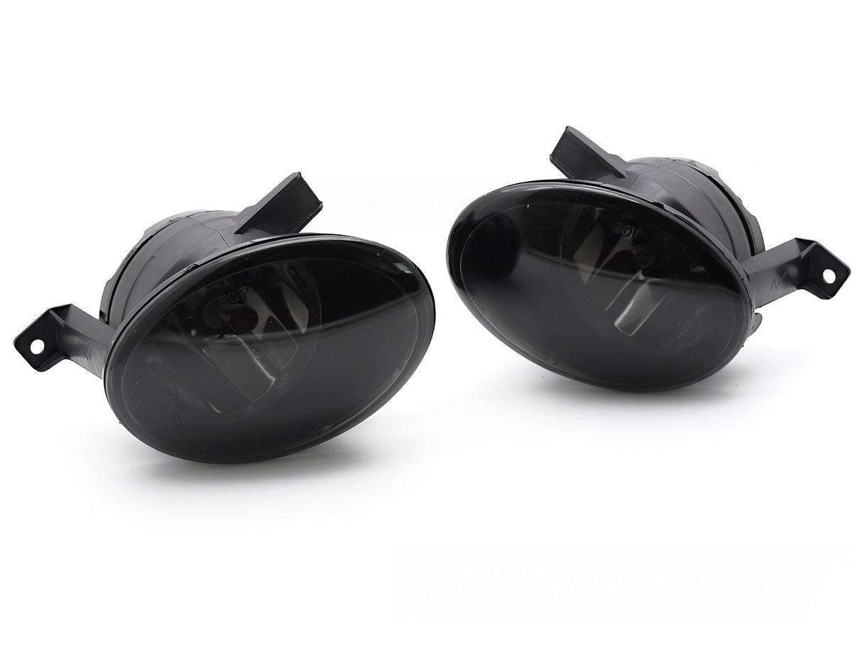 Zwei dunkle Glas Nebelscheinwerfer HB4 Set für VW Golf VI, Beetle, Jetta, Tiguan KFZ Tuning