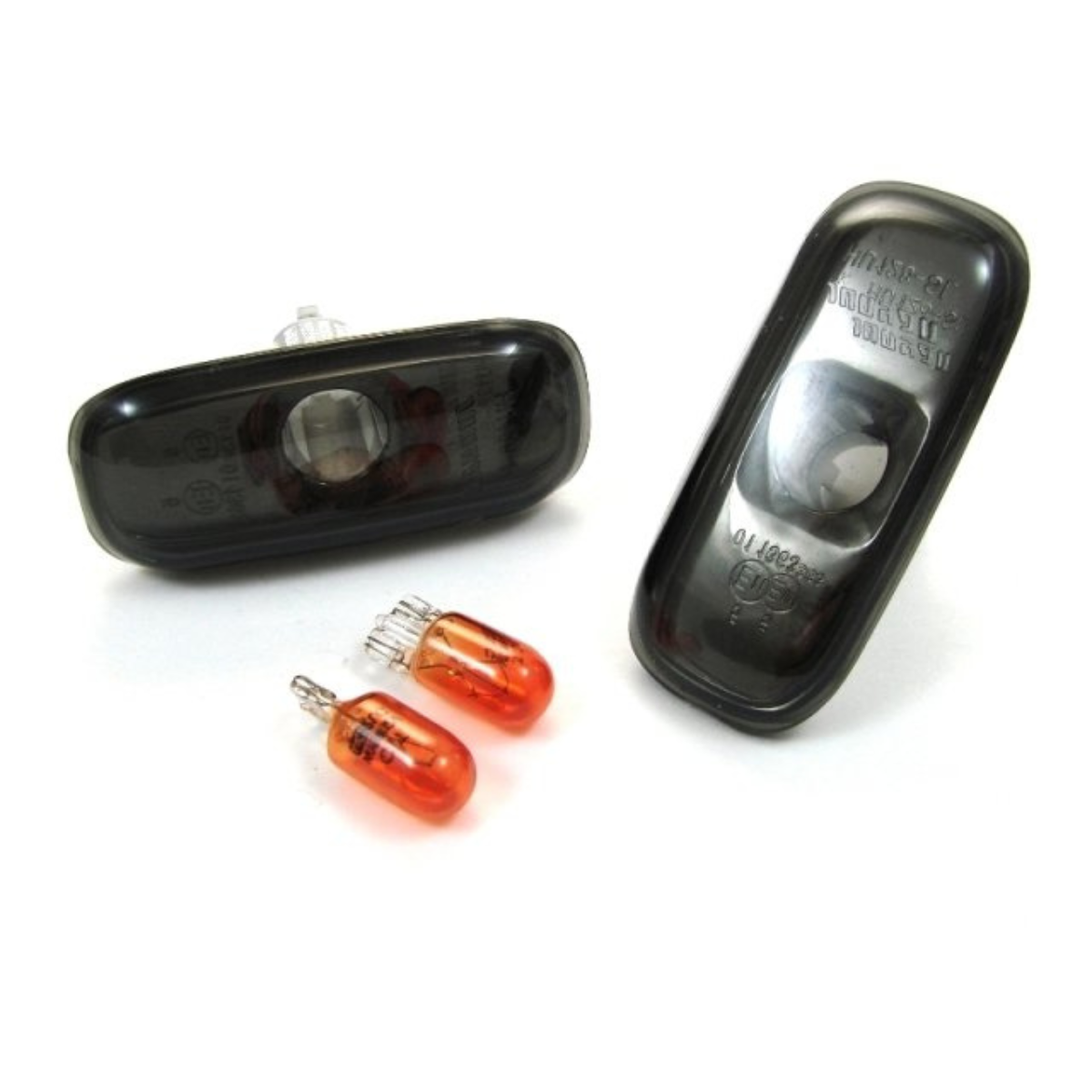 Seitenblinker Set für Audi A3 8L A4 B5 A6 C5 TT 8N rauchglas schwarz smoke - CR Tuning