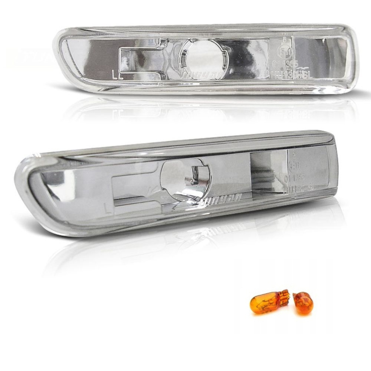 Seitenblinker in chrom für BMW E46 05/1998 - 03/2002 Limo Touring Coupe Cabrio