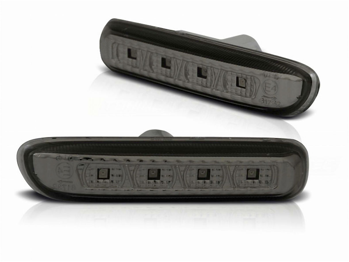 LED Seitenblinker Set smoke rauchglas für BMW E46 Limo Coupe