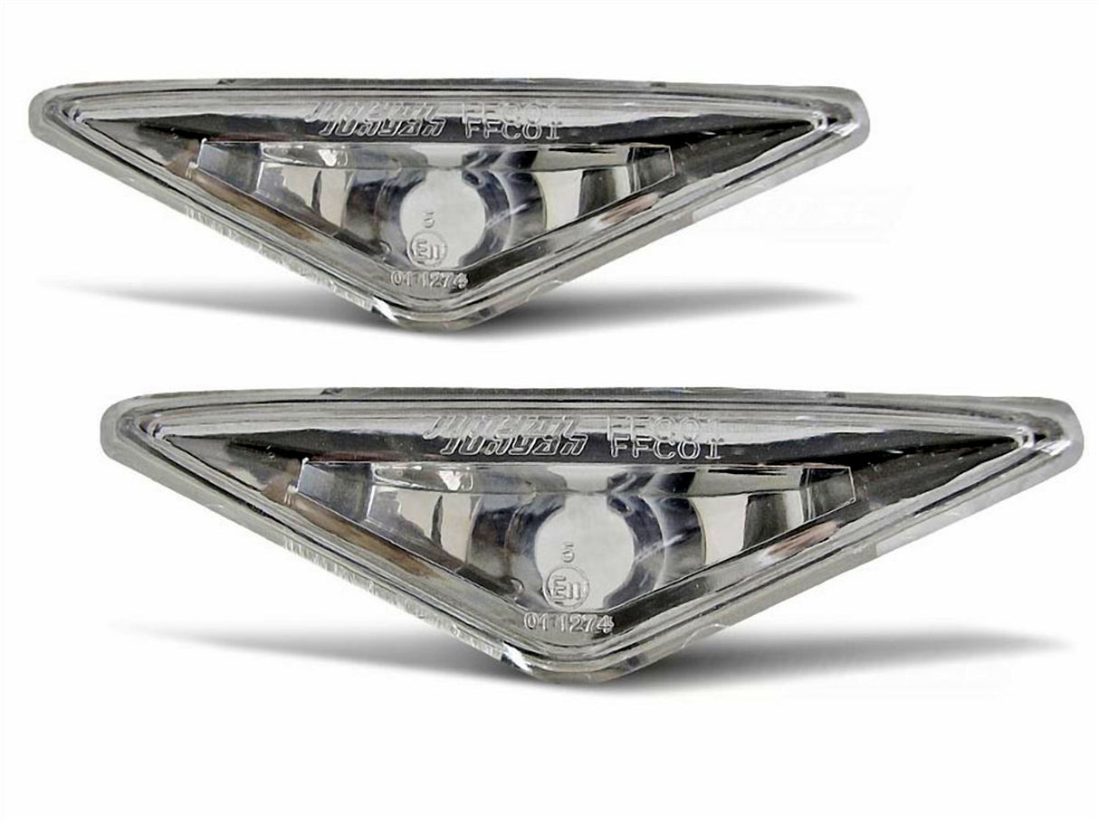 Seitenblinker Für Ford Focus MK1, MONDEO MK3 Klarglas chrom