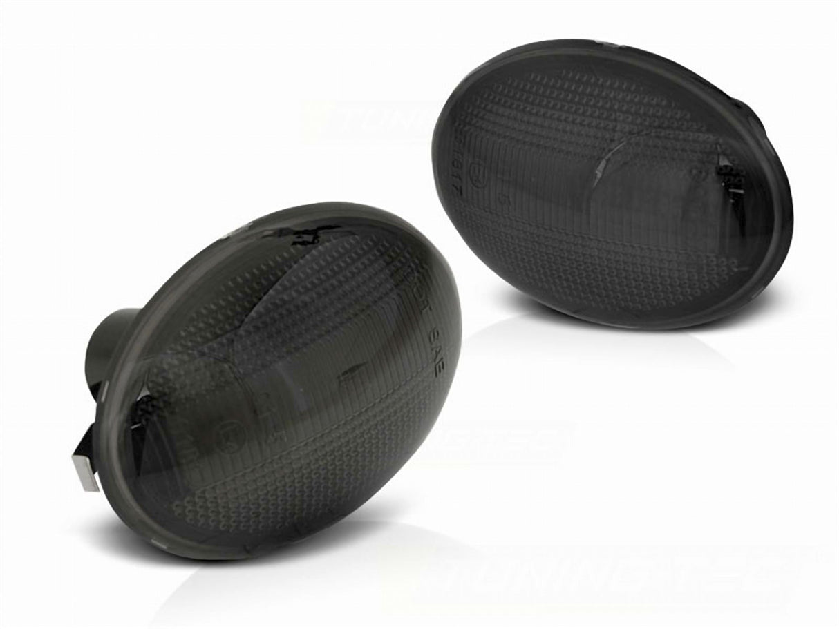 LED Blinker Seitenblinker Set für Mini Cooper R56 R87 R58 R89 schwarz smoke