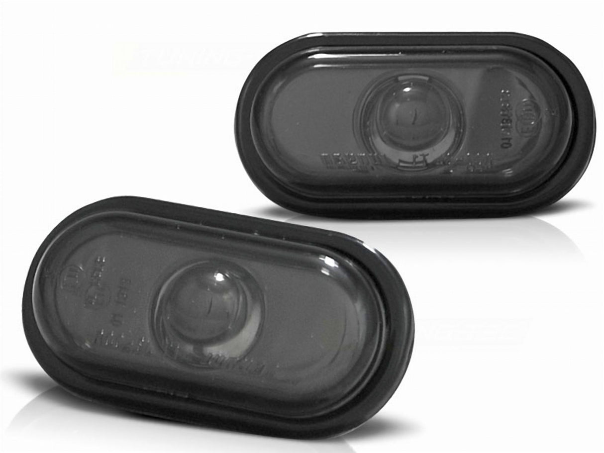 Für Renault Clio 06.90-05.01 - Seitenblinker in rauchglas smoke schwarz