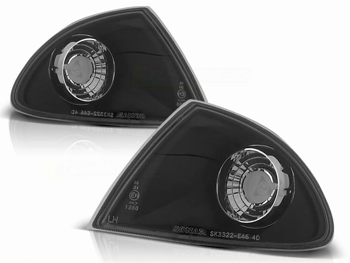 Frontblinker in schwarz für BMW E46 05.1998-08.2001 Limo Touring - CR Tuning