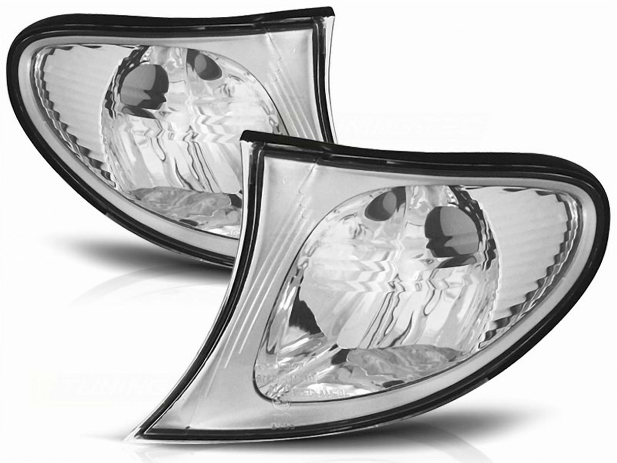 Frontblinker in rauchglas mit Rand Für BMW E46 09/2001-03/2005 Limo Touring