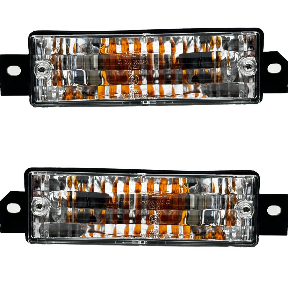 Frontblinker+Standlicht für BMW E30 Coupe Cabrio Limo Touring 1987-1994 chrom