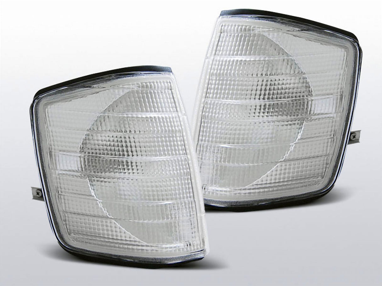 Frontblinker Set in weiß für Mercedes W201/190 12/1982-05/1993