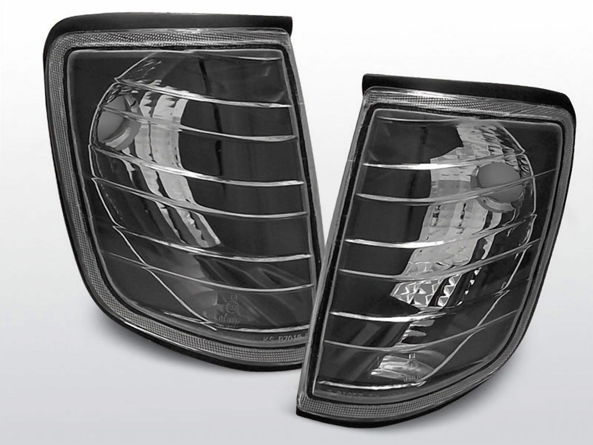 Frontblinker Set in schwarz für Mercedes W124 01/1985-06/1995