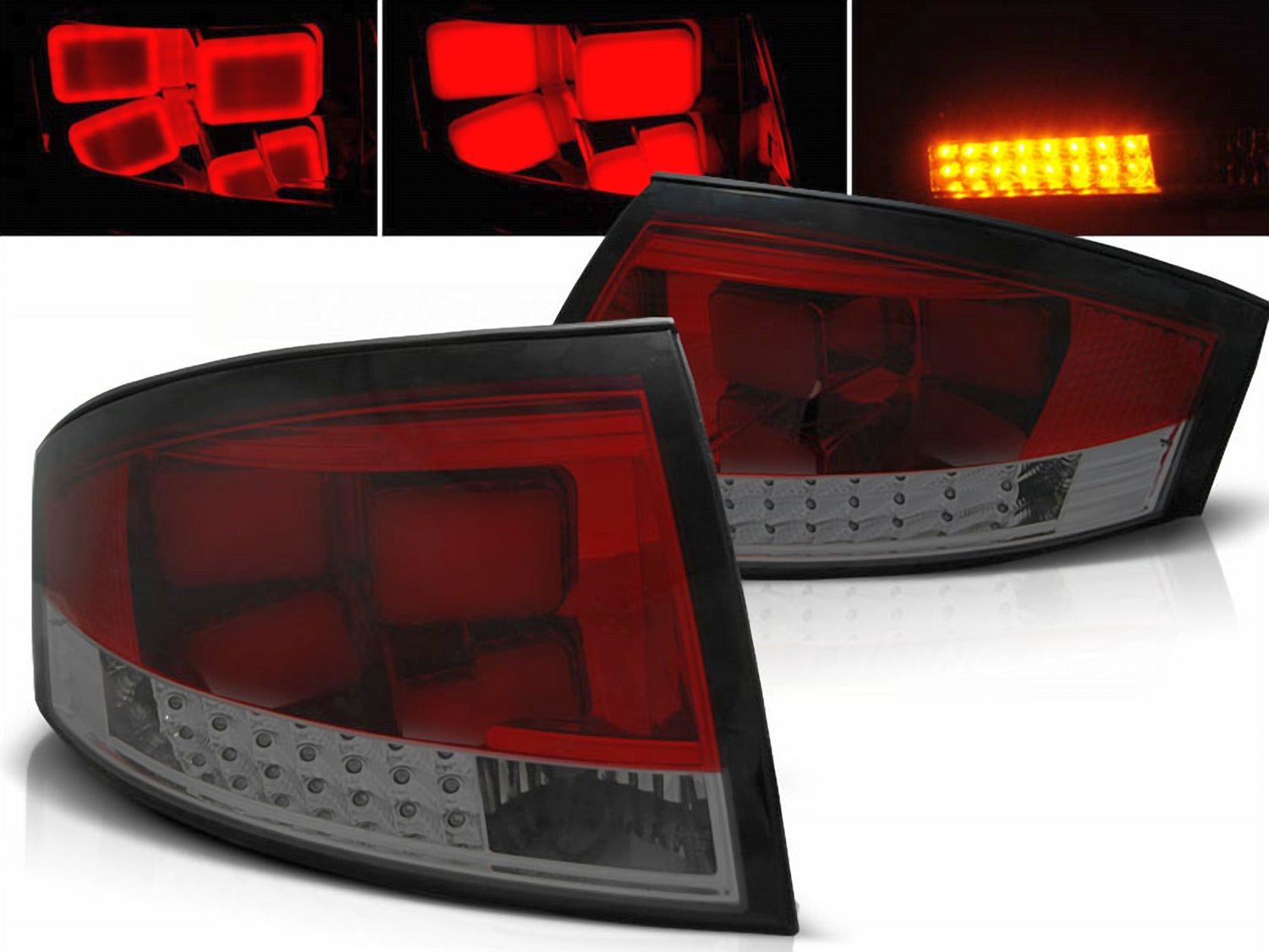LED Rückleuchten Set rot matt für Audi TT 8N 1999-2006