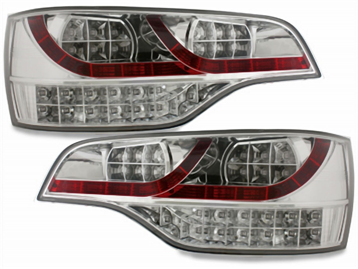 LED Rückleuchten für Audi A4 B8 8K Avant rot chrom mit E-Prüfzeichen