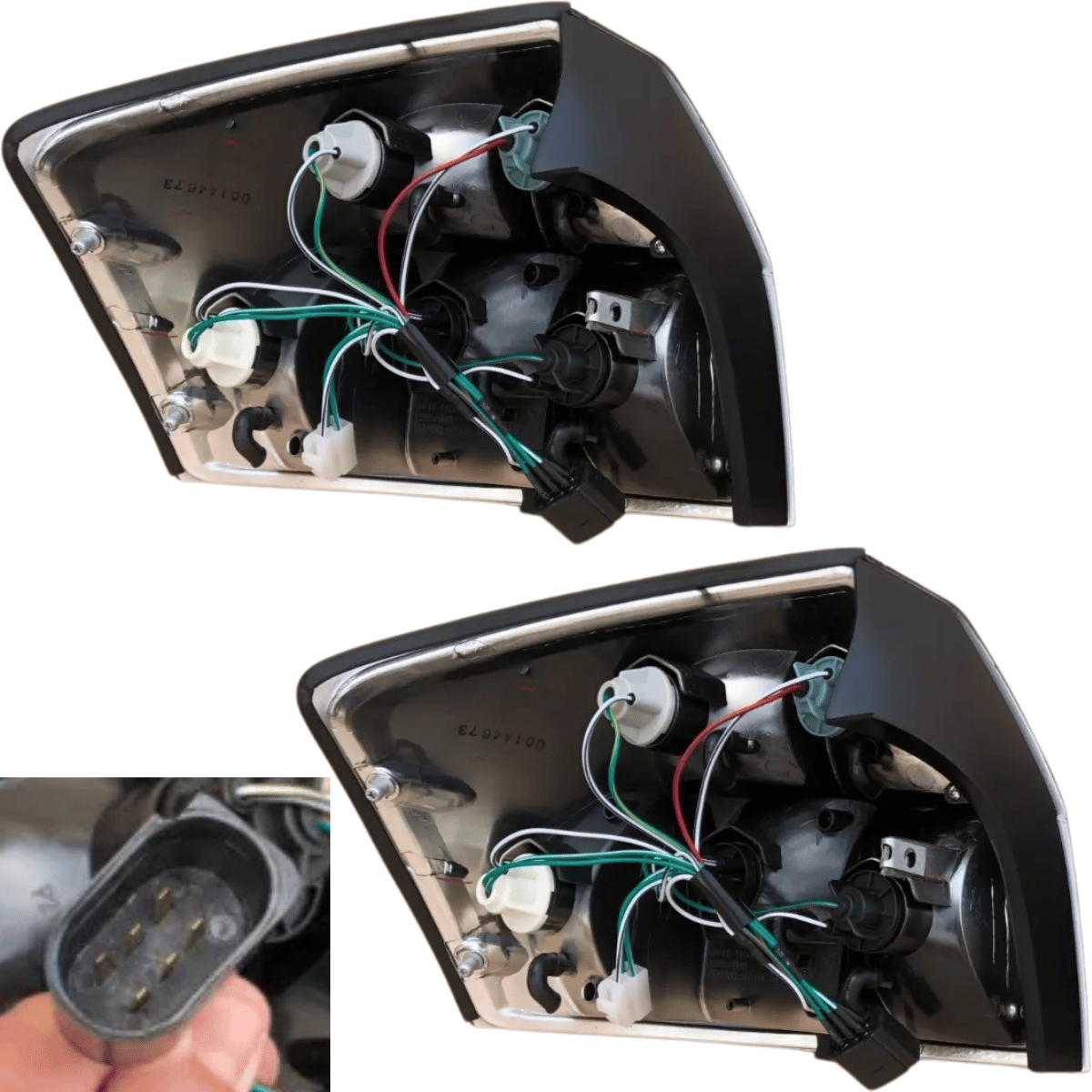 LED Rückleuchten Set schwarz für Audi A4 B6 10.2000-10.2004 Limousine