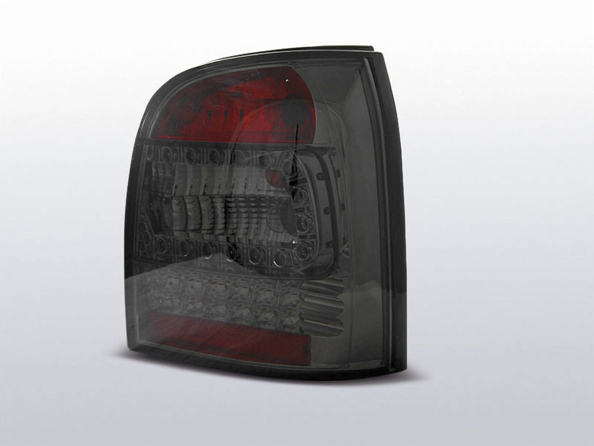 Getönte LED-Rückleuchten für Skoda Octavia 1Z Facelift, dunkles Design