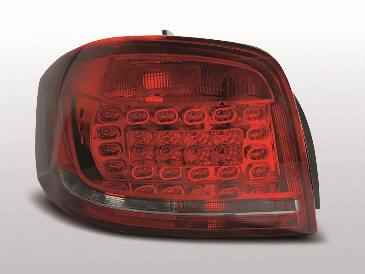 LED Rückleuchten in rot matt für Audi A3 2008-2012