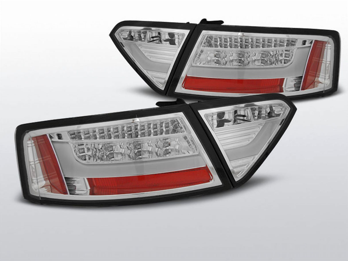 LED Rückleuchten für Audi A5 2007-06.2011 in chrom Coupe Cabrio Sportback