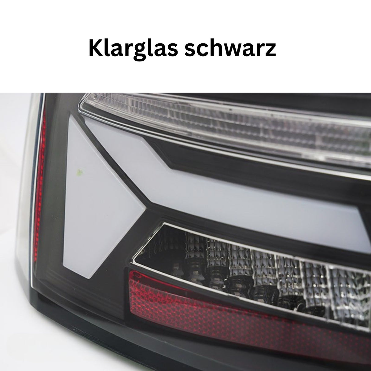 Voll LED Rückleuchten Set in Schwarz für Audi A5 8T 2011-2016 dynamischer Blinker & Welcome Light