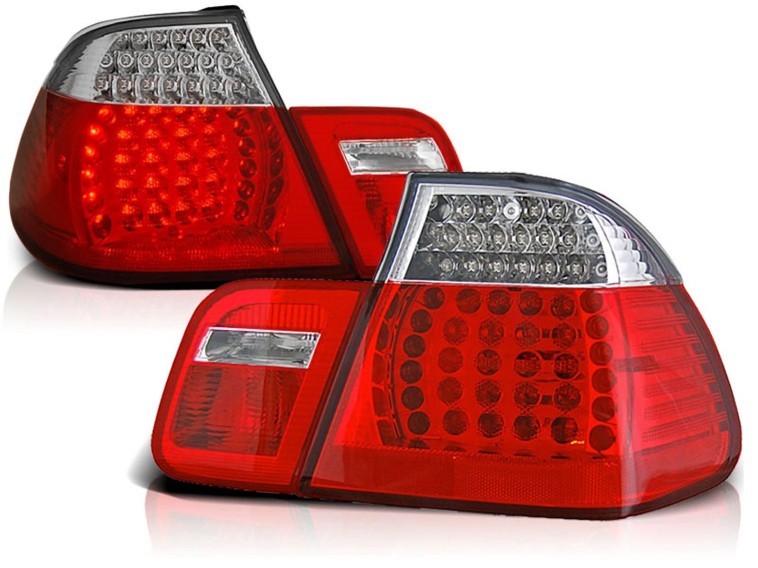 LED Rückleuchten für BMW E46 05.1998-08.2001 Limo Set rot weiß