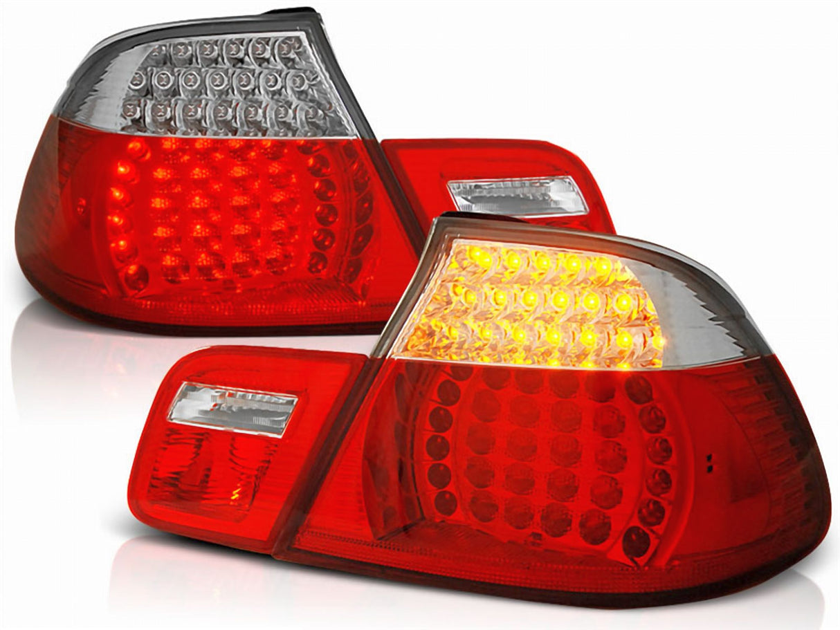 LED Rückleuchten Set rot weiß für BMW E46 04.1999-03.2003 CABRIO