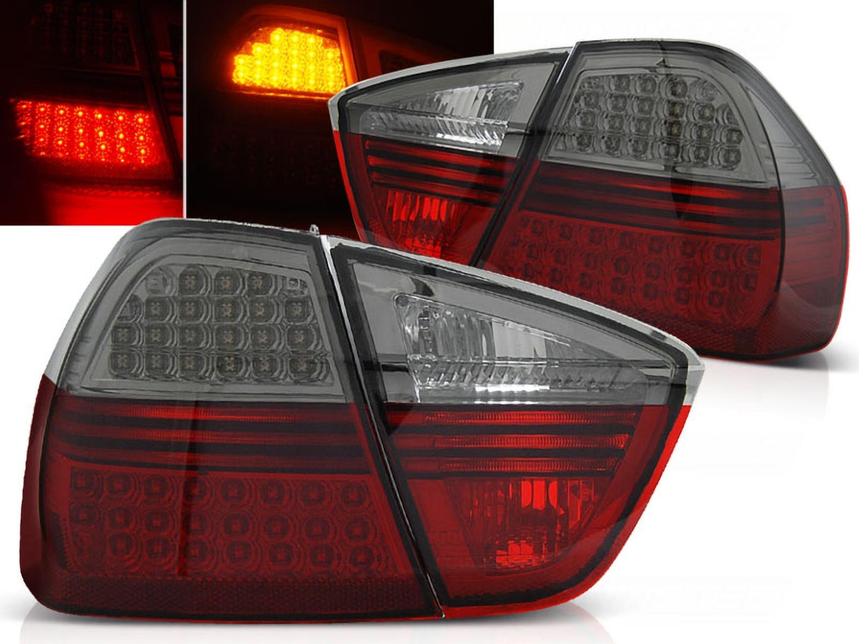 leuchten rot mit Blinker Set rot für 03.2005-08.2008 Tuning Zubehör für BMW E90 LED Rück