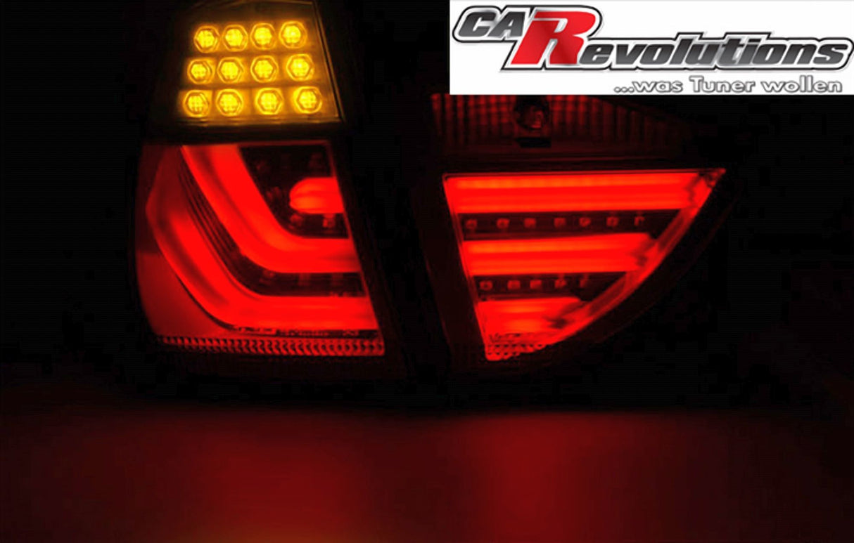 LED LightBar Rückleuchten Set rot für BMW E91 2005-2008 - CR Tuning