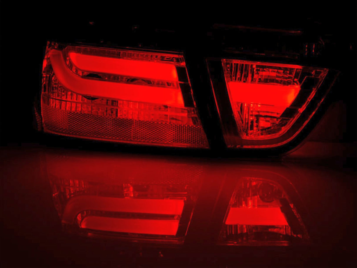 LED Lightbar Rückleuchten Set rot für BMW E90 03.2005-08.2008 - CR Tuning