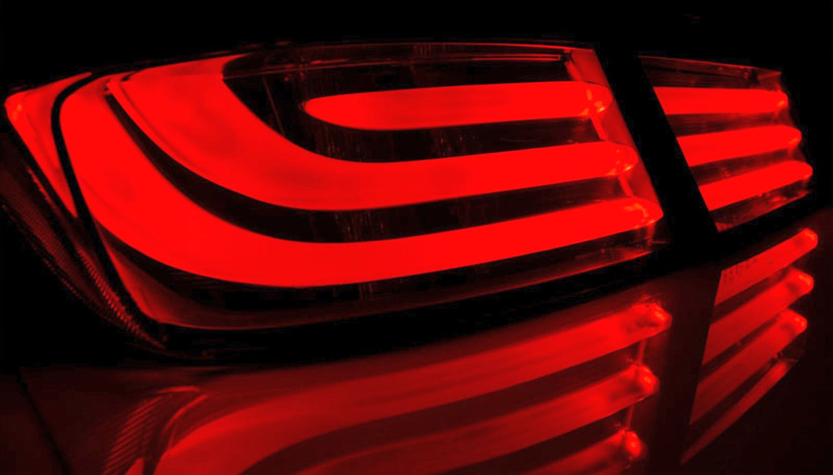 LED LightBar Rückleuchten Set grau für BMW 5er F10 2010-07.2013
