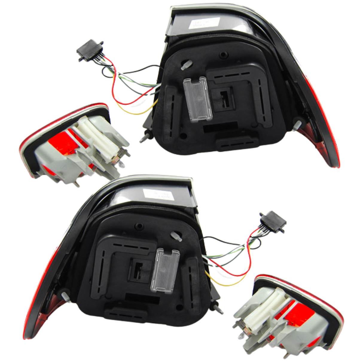 LED Rückleuchten in rot matt für BMW E46 04.2003-2006 COUPE